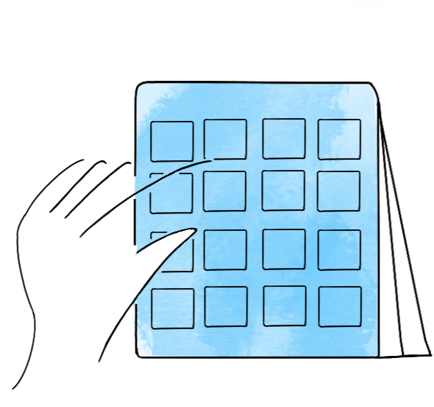 A calendar illustration